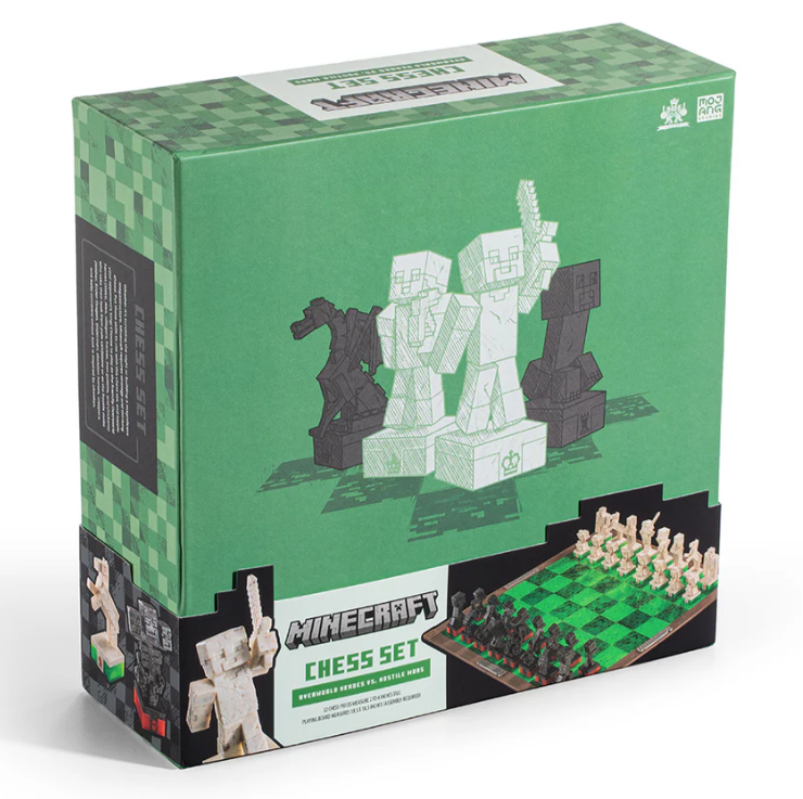 Minecraft Themed Chess Set