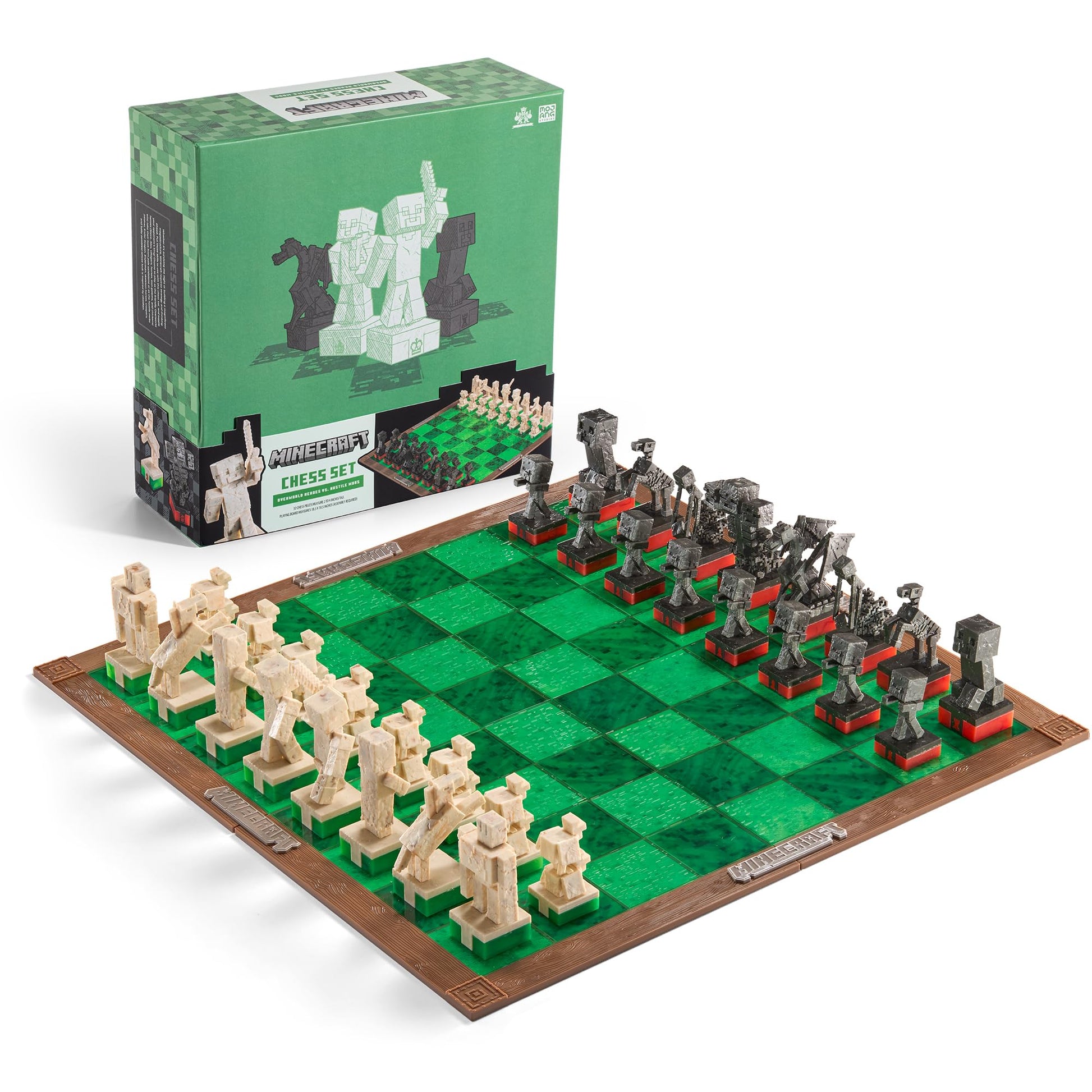 Minecraft Themed Chess Set